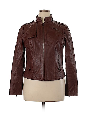 Guess Faux Leather Jacket (view 1)