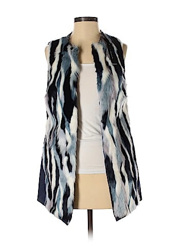 T Tahari Faux Fur Vest (view 1)