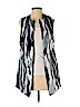 T Tahari Blue Faux Fur Vest Size XS - photo 1