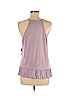 Alya Purple Sleeveless Top Size M - photo 2