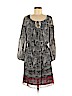 Max Studio 100% Polyester Gray Casual Dress Size M - photo 1