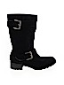 Skechers 100% Leather Black Boots Size 10 - photo 1