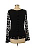 Solitaire 100% Polyamide Black Long Sleeve Top Size M - photo 2