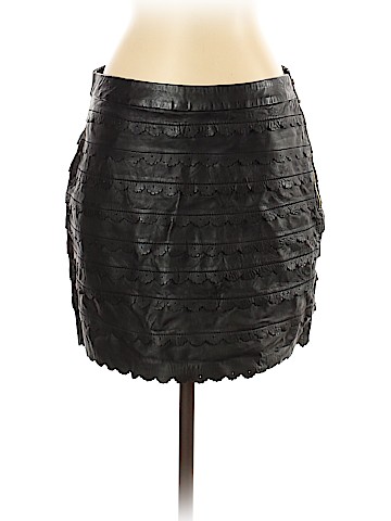 Leifsdottir Leather Skirt (view 1)
