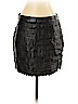 Leifsdottir 100% Leather Black Leather Skirt Size 2 - photo 1