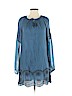 Jessica Simpson 100% Viscose Blue Casual Dress Size XS - photo 1