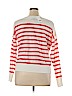 Banana Republic 100% Linen Red Pullover Sweater Size XL - photo 2