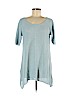 Eileen Fisher Blue Silk Pullover Sweater Size M - photo 1