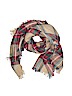 Unbranded Checkered-gingham Tan Scarf One size - photo 1