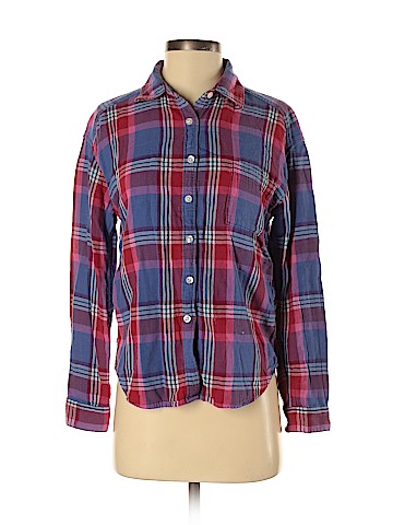 American Eagle Outfitters Long Sleeve Button-Down Shirt (view 1)