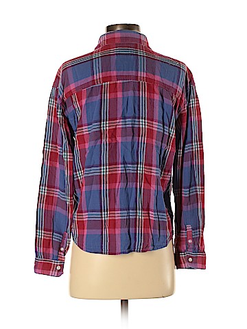 American Eagle Outfitters Long Sleeve Button-Down Shirt (view 2)