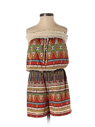 City Triangles Romper (view 1)