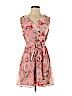 Ann Taylor LOFT Outlet 100% Polyester Pink Casual Dress Size XXS (petite) - photo 1