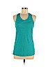 Nike 100% Recycled Polyester Teal Active Tank Size M - photo 1