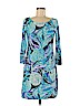 Lilly Pulitzer 100% Pima Cotton Blue Casual Dress Size M - photo 1