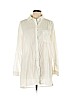 Lauren by Ralph Lauren White Long Sleeve Button-Down Shirt Size L - photo 1