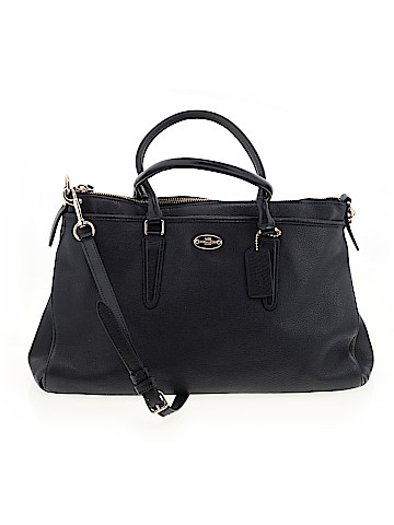 Coach Factory Leather Satchel (view 1)