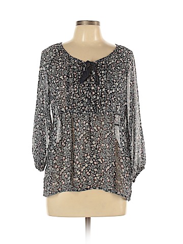 Charming Charlie 3/4 Sleeve Blouse (view 1)