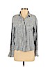 Cloth & Stone 100% Rayon Blue Long Sleeve Button-Down Shirt Size S - photo 1