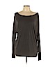 Old Navy 100% Rayon Gray Long Sleeve Top Size L - photo 1