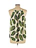 Alice Blue 100% Polyester Green Sleeveless Blouse Size L - photo 2