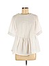 Orange Creek White Short Sleeve Top Size M - photo 1