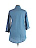Unbranded Blue 3/4 Sleeve Blouse Size XXL - photo 2