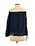 Isabella Sinclair 100% Cotton Blue 3/4 Sleeve Blouse Size M - photo 2