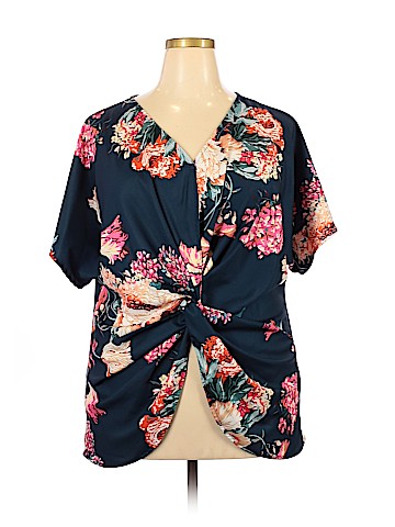 Unbranded Short Sleeve Blouse (view 1)