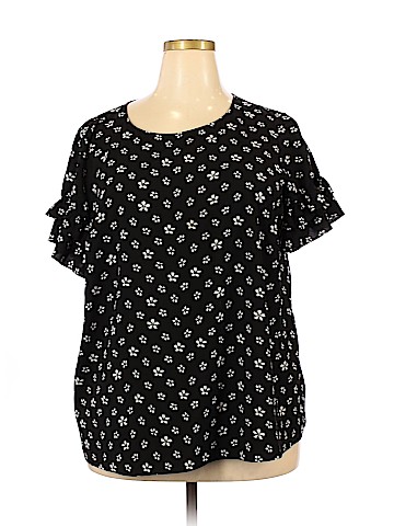Lane Bryant Short Sleeve Blouse (view 1)