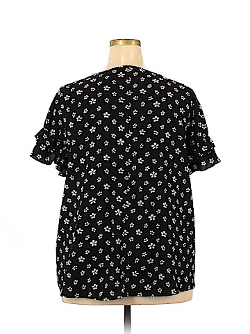 Lane Bryant Short Sleeve Blouse (view 2)