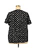 Lane Bryant 100% Polyester Black Short Sleeve Blouse Size 21 - photo 2