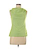 Lilly Pulitzer 100% Cotton Green Sleeveless Top Size M - photo 1