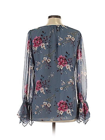 White House Black Market Long Sleeve Blouse (view 2)