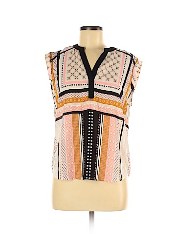 Bar III Short Sleeve Blouse (view 1)