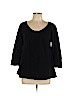 J.jill 100% Cotton Black Pullover Sweater Size L - photo 1