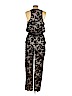 Diane von Furstenberg Black Jumpsuit Size 10 - photo 2