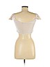 Boohoo Boutique Ivory Short Sleeve Top Size 8 - photo 2