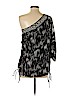 Karlie 100% Polyester Black Short Sleeve Blouse Size S - photo 2