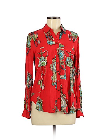 Maeve by Anthropologie Long Sleeve Button-Down Shirt (view 1)