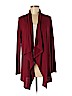 Velvet Burgundy Cardigan Size M - photo 1