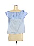 Lucky Brand 100% Cotton Blue Short Sleeve Top Size M - photo 1
