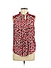 Kate Spade New York 100% Silk Red Sleeveless Silk Top Size M - photo 1