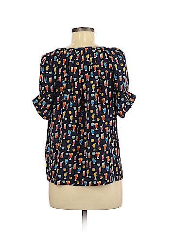 Joie Short Sleeve Silk Top (view 2)