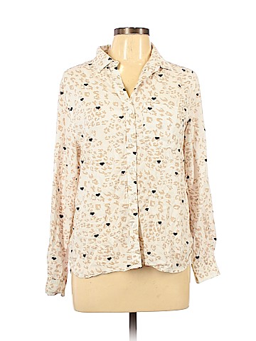 Velvet Heart Long Sleeve Button-Down Shirt (view 1)