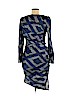 Marc New York by Andrew Marc Performance 100% Polyester Blue Casual Dress Size 6 - photo 2