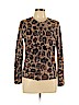 Carole Little Tan Wool Cardigan Size L - photo 1