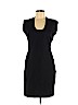 Diane von Furstenberg 100% Nylon Black Casual Dress Size 8 - photo 1