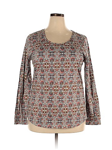 Ann Taylor LOFT Long Sleeve T-Shirt (view 1)