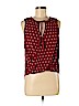H&C Collection 100% Rayon Red Sleeveless Blouse Size M - photo 1